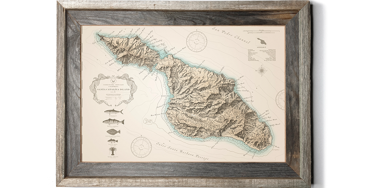 Santa Catalina Island Nautical Chart