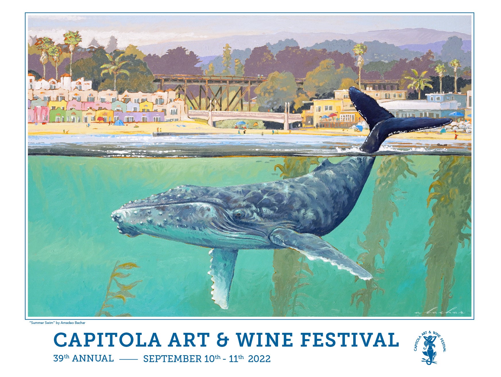 2022 Capitola Food & Wine Festival Poster