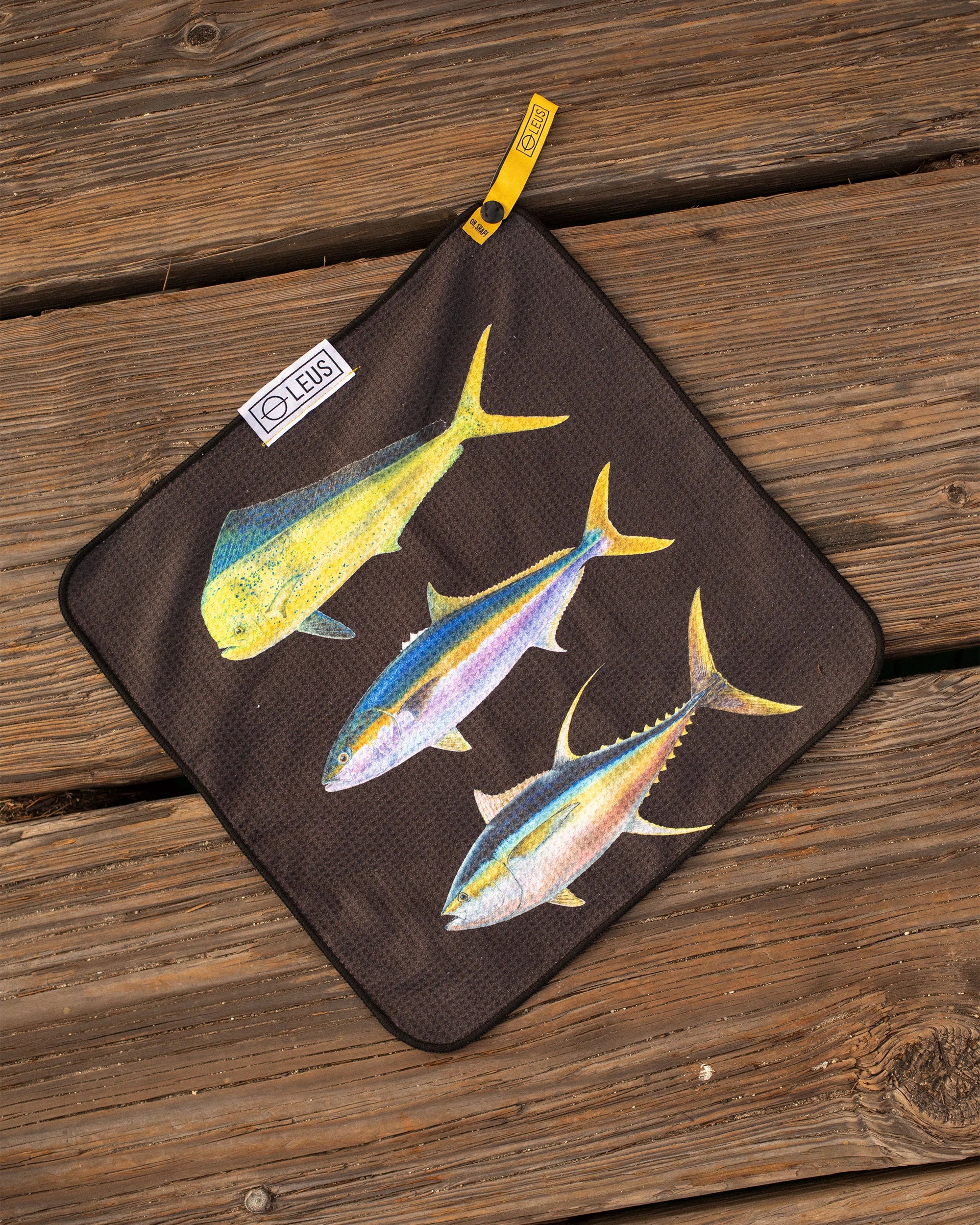 LEUS Fish stack fishing eco towel